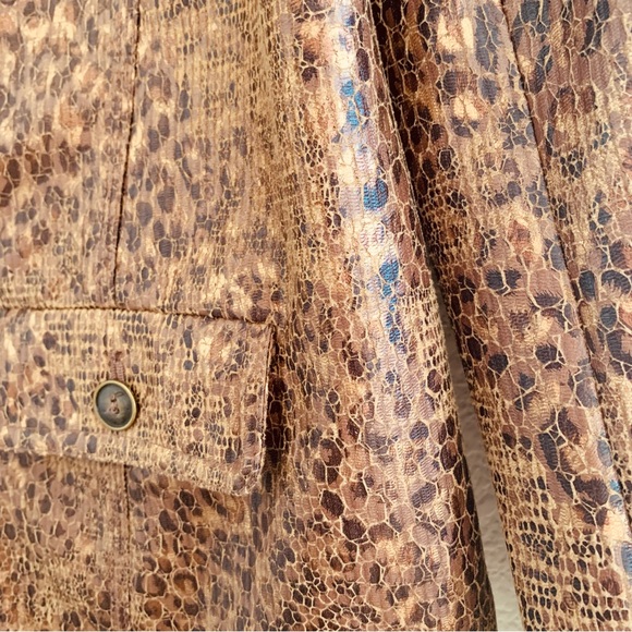 Alfred Dunner Animal Print Jacket - Picture 9 of 10